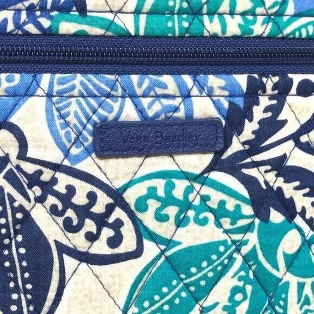 Vera Bradley Crossbody Handbag Purse Cotton Floral - Picture 2 of 9